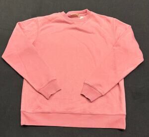 Faherty Crewneck Sweatshirt Pink Sample Deadstock Mens S